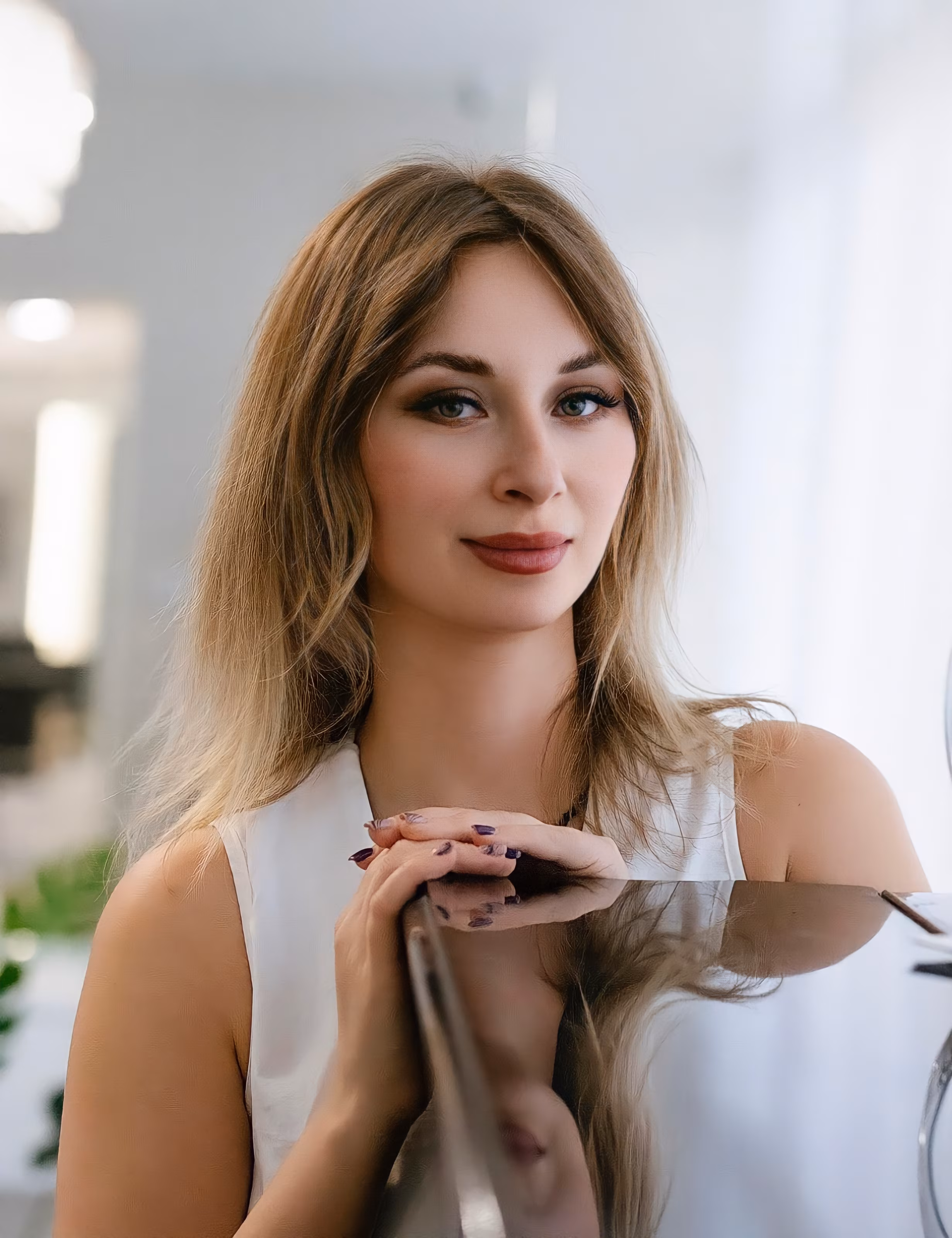 Maryna 32 Mińsk Mazowiecki Poland I want a holy union with a faithful man